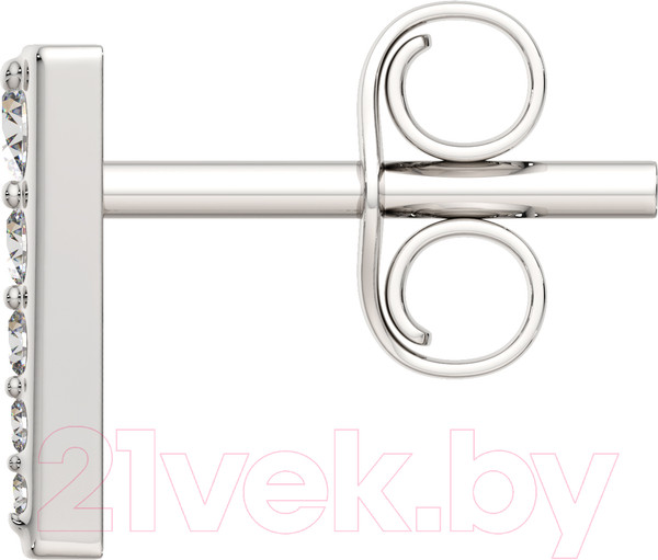 Изображение товара Серьги из серебра ZORKA 0310771 (с фианитами)