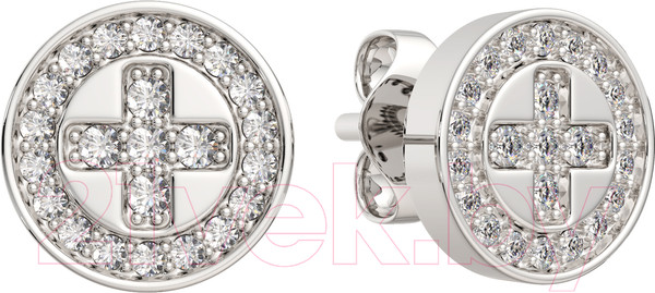 Изображение товара Серьги из серебра ZORKA 0310775 (с фианитами)