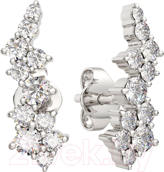 Изображение товара Серьги из серебра ZORKA 0310795.ZZ (с фианитами)