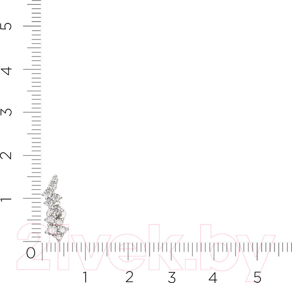 Изображение товара Серьги из серебра ZORKA 0310795.ZZ (с фианитами)