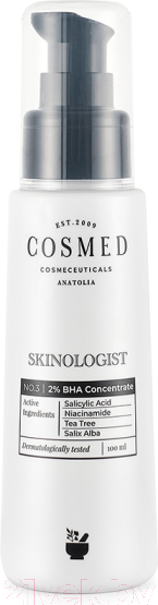 Изображение товара Сыворотка для лица Cosmed Cosmeceuticals Skinologist 2% BHA Concentrate (100мл)