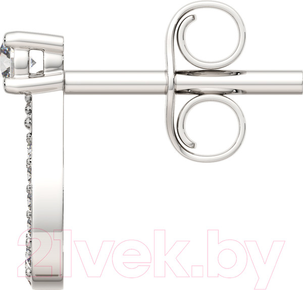 Изображение товара Серьги из серебра ZORKA 0310885.ZZ (с фианитами)