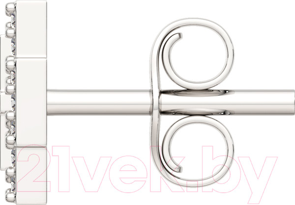 Изображение товара Серьги из серебра ZORKA 0310653.ZZ (с фианитами)