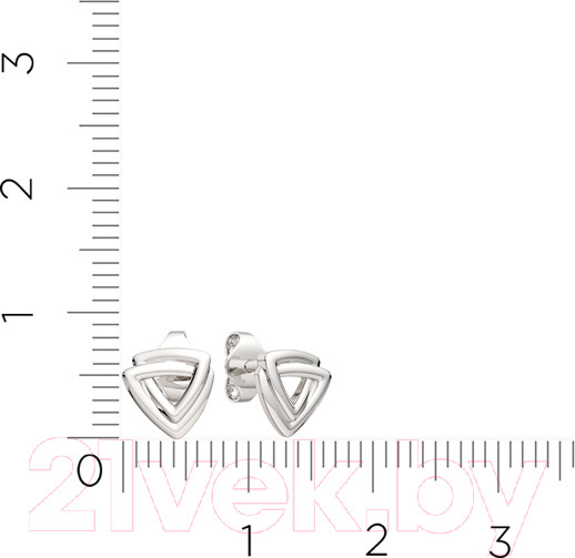 Изображение товара Серьги из серебра ZORKA 0300028
