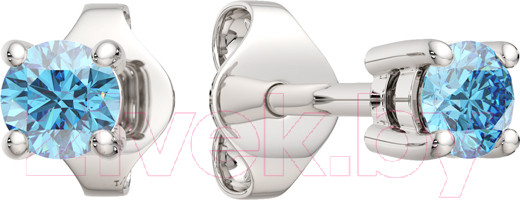 Изображение товара Серьги из серебра ZORKA 0310485.ZZ (с аквамарином)