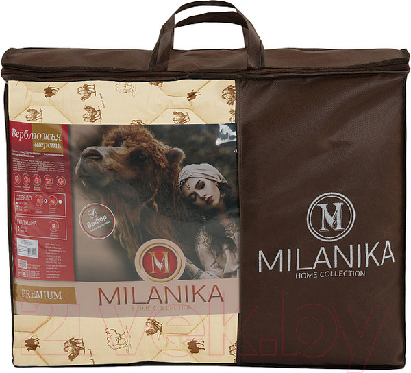 Изображение товара Одеяло Milanika Верблюжья шерсть Премиум тематика 2сп