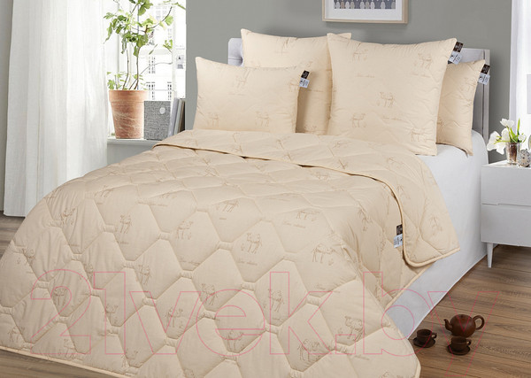 Изображение товара Одеяло Milanika Верблюжья шерсть Премиум тематика 2сп