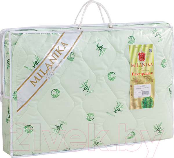 Изображение товара Наматрасник защитный Milanika Бамбук Премиум 160x200