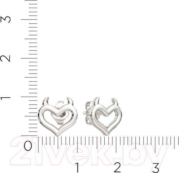 Изображение товара Серьги из серебра ZORKA 0300369.ZZ