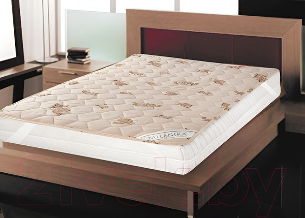 Изображение товара Наматрасник защитный Milanika Верблюжья шерсть Премиум 140x200