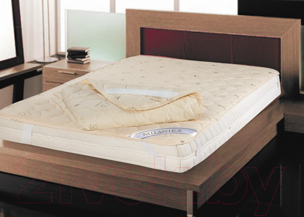 Изображение товара Наматрасник защитный Milanika Овечья шерсть Премиум 160x200