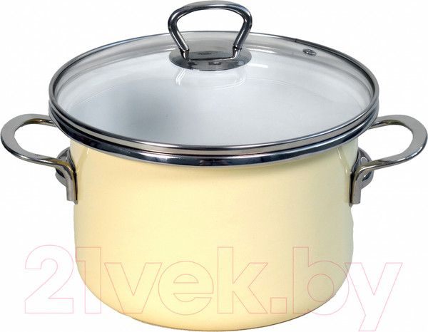Изображение товара Кастрюля Сантэкс 1-2225211 (белый/бежевый)