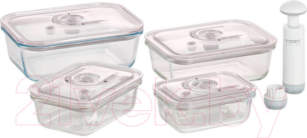 Изображение товара Набор вакуумных контейнеров Caso VacuBoxx E-set