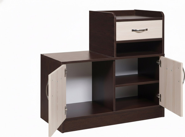 Изображение товара Тумба в прихожую Мебель-Класс Порто-5 (венге/ясень шимо светлый)