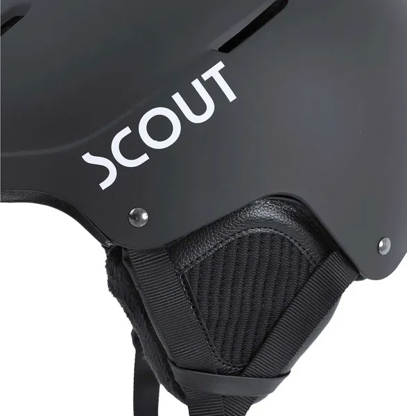 Изображение товара Шлем горнолыжный Ultrascout Nix W-210M-ULSC (M, черный матовый)