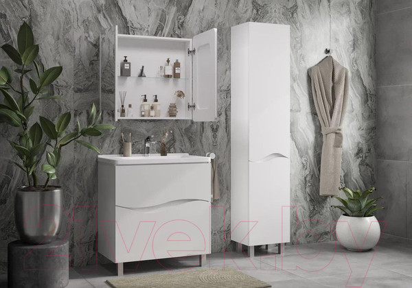 Изображение товара Шкаф с зеркалом для ванной Volna 70