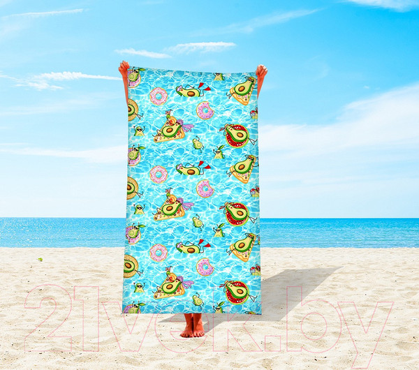 Изображение товара Полотенце Milanika Вафельное Сиеста 80x150