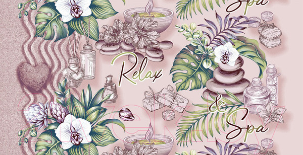 Изображение товара Полотенце Milanika Вафельное СПА 80x150