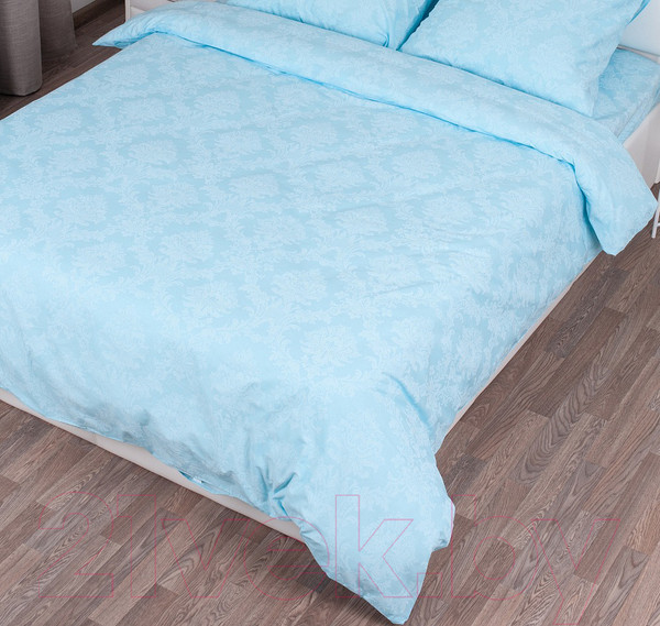 Изображение товара Пододеяльник Milanika Аквамарин 1.5сп (поплин-жаккард)