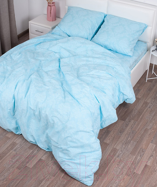 Изображение товара Пододеяльник Milanika Аквамарин 1.5сп (поплин-жаккард)