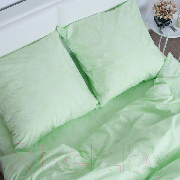 Изображение товара Пододеяльник Milanika Изумруд Евро (поплин-жаккард)