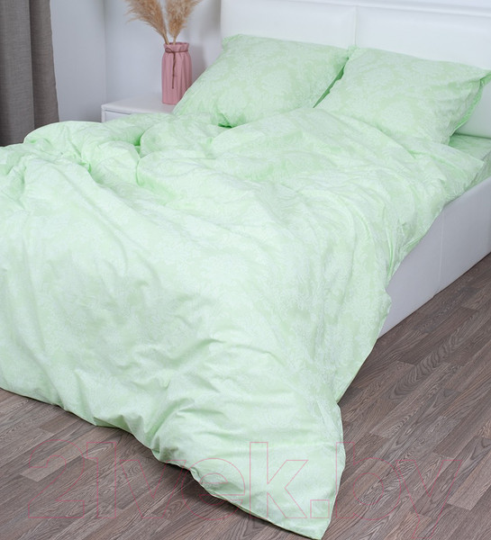 Изображение товара Пододеяльник Milanika Изумруд Евро (поплин-жаккард)