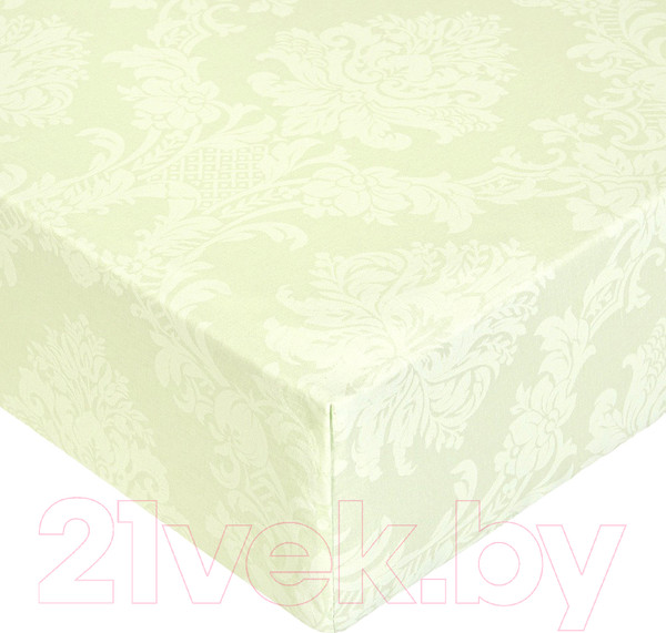 Изображение товара Простыня Milanika Цитрин на резинке 90x200x20 (поплин-жаккард)