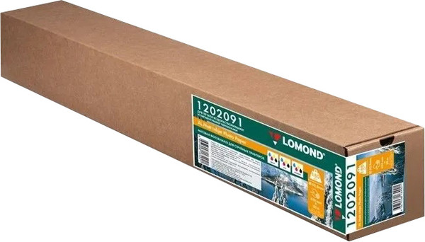 Изображение товара Бумага Lomond A1 610мм-30м 180г/м2 / 1202091 (белый)