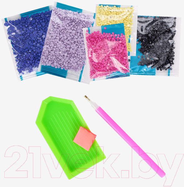 Изображение товара Набор алмазной вышивки Darvish Тюльпановое поле / DV-9512-5