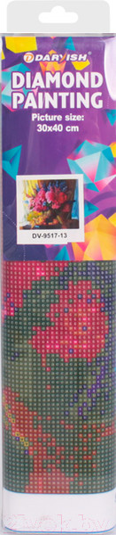 Изображение товара Набор алмазной вышивки Darvish Яркий букет / DV-9517-13
