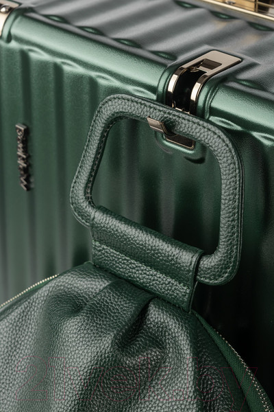 Изображение товара Чемодан на колесах DoubleW E087# (S, темно-зеленый)