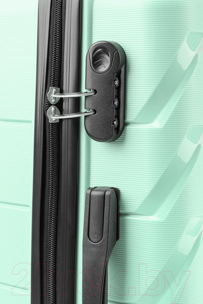 Изображение товара Чемодан на колесах DoubleW YF-PP02 (S, бирюзовый)