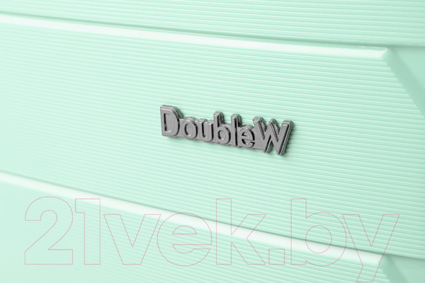 Изображение товара Чемодан на колесах DoubleW YF-PP02 (М, бирюзовый)