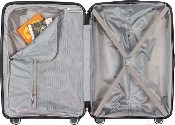 Изображение товара Чемодан на колесах DoubleW YF-PP02 (М, желтый)