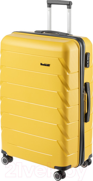 Изображение товара Чемодан на колесах DoubleW YF-PP02 (L, желтый)
