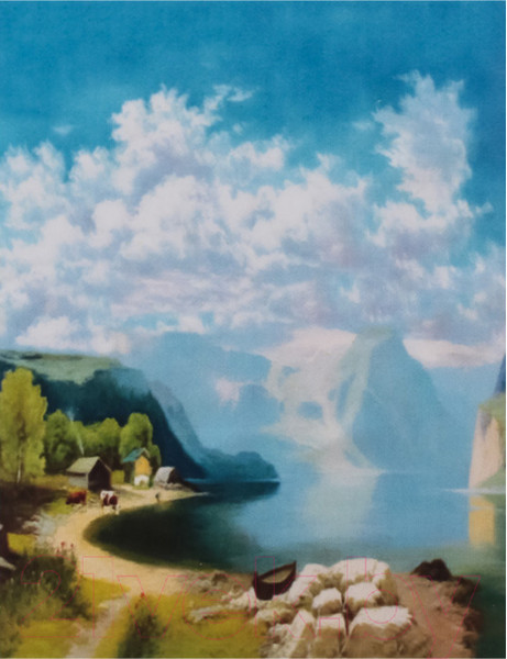 Изображение товара Картина по номерам Darvish Горное озеро / DV-9520-10