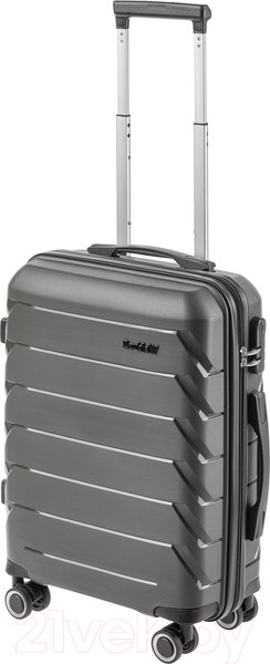 Изображение товара Чемодан на колесах DoubleW YF-PP02 (S, серый)