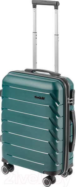 Изображение товара Чемодан на колесах DoubleW YF-PP02 (S, темно-зеленый)