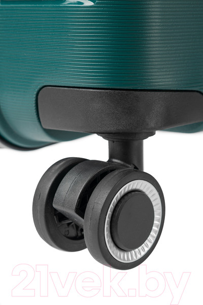 Изображение товара Чемодан на колесах DoubleW YF-PP02 (S, темно-зеленый)