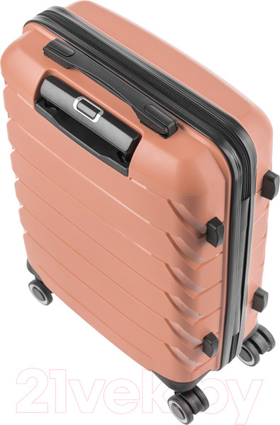 Изображение товара Чемодан на колесах DoubleW YF-PP02 (S, розовый)