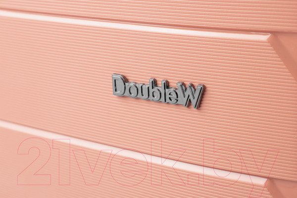 Изображение товара Чемодан на колесах DoubleW YF-PP02 (S, розовый)