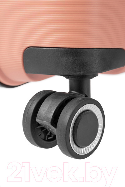 Изображение товара Чемодан на колесах DoubleW YF-PP02 (L, розовый)