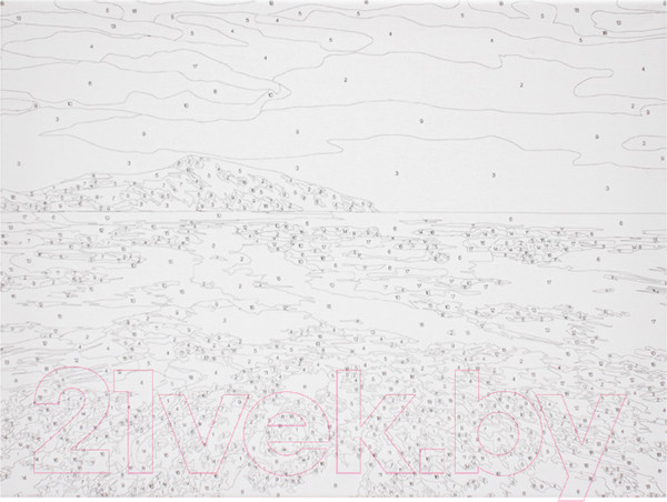 Изображение товара Картина по номерам Darvish Морские просторы / DV-9520-17