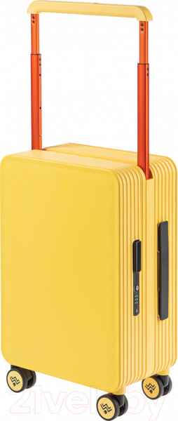 Изображение товара Чемодан на колесах DoubleW 005# (S, желтый)
