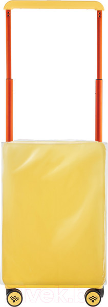 Изображение товара Чемодан на колесах DoubleW 005# (S, желтый)