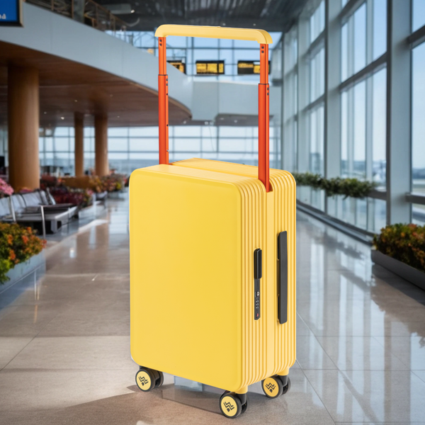 Изображение товара Чемодан на колесах DoubleW 005# (S, желтый)