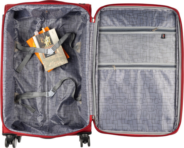 Изображение товара Чемодан на колесах MONZA 8038# (L, красный)