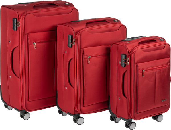 Изображение товара Чемодан на колесах MONZA 8038# (L, красный)