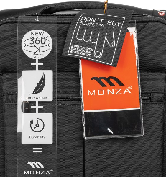 Изображение товара Чемодан на колесах MONZA 8038# (S, черный)