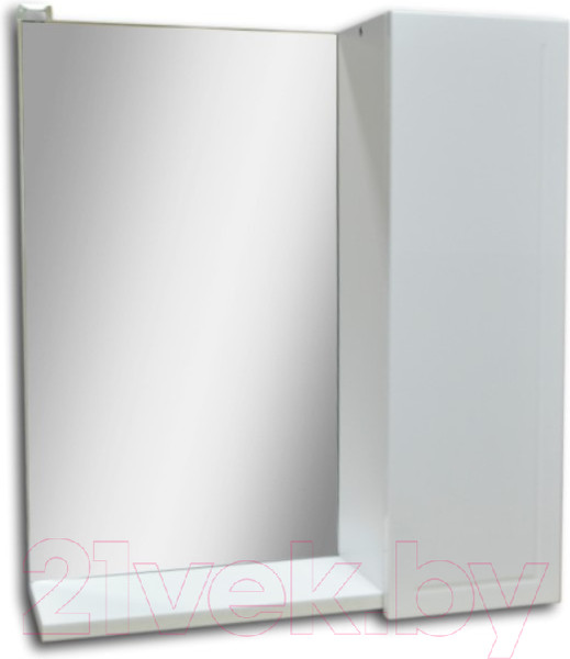 Изображение товара Шкаф с зеркалом для ванной Гамма 09Ф8 (правый)
